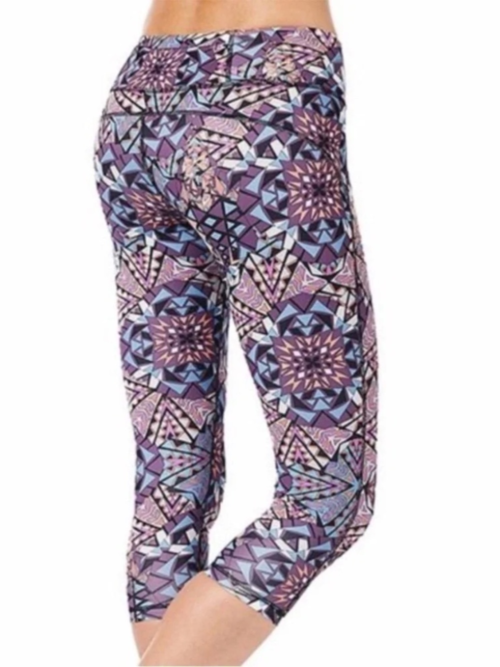 Sweaty Betty Kaleidoscope Crop Leggings Yoga Activewear Workout Size XS